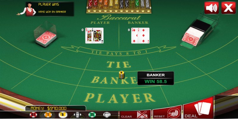Đôi nét về Baccarat tại sảnh quốc tế