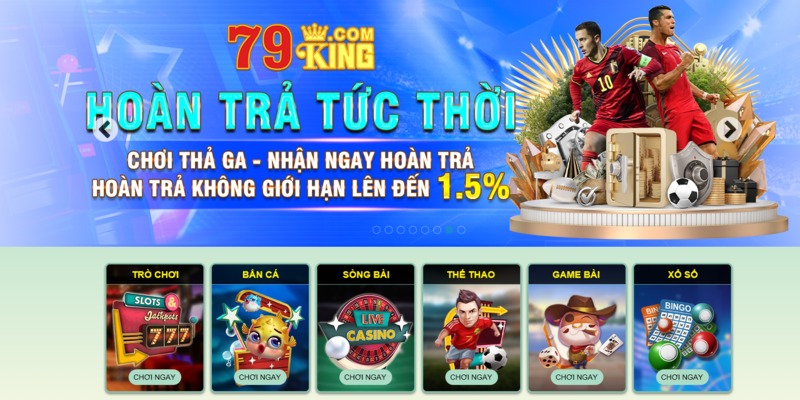 79King nhà cái có nền tảng phát triển ổn định, vững chắc